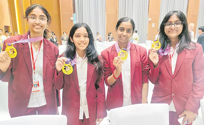 Indian students representation at International Level Youth Science Technology Workshop in China