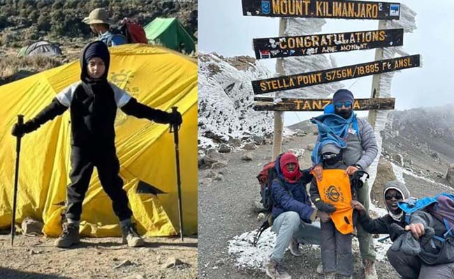 5 year old Punjab boy youngest Asian to conquer Mount Kilimanjaro