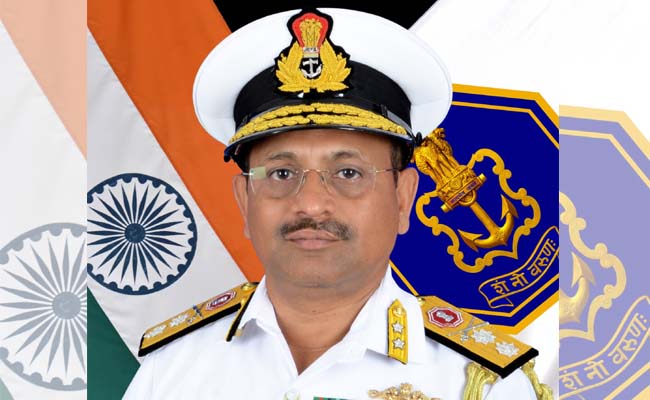 Chetan C Chandegave as Flag Officer of Submarines