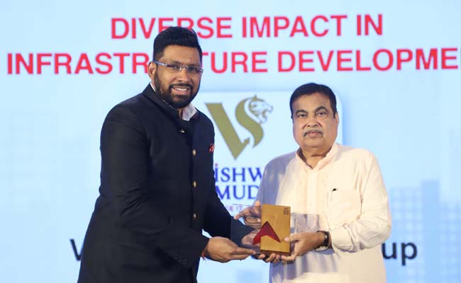 Vishwa Samudra Group conferred with Diverse Impact in Infrastructure Development Award