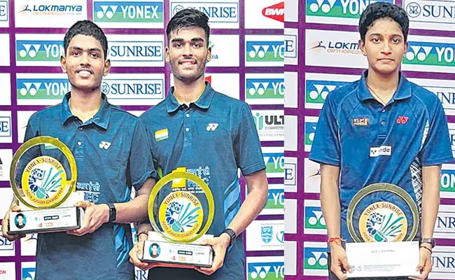 Surya Charisma Tamiri, Bhargav Ram win titles at India Junior International Badminton Tournament