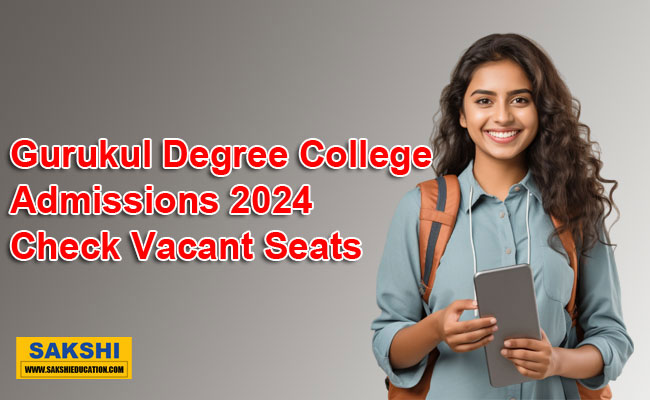 Gurukul Degree College Admissions 2024  Degree course admission announcement 2024-25 Vacant seats in first year degree course  Principal Dr. Lakshmi Prasanna making announcement  