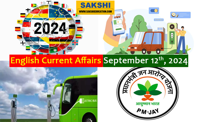 12th September, 2024 Current Affairs