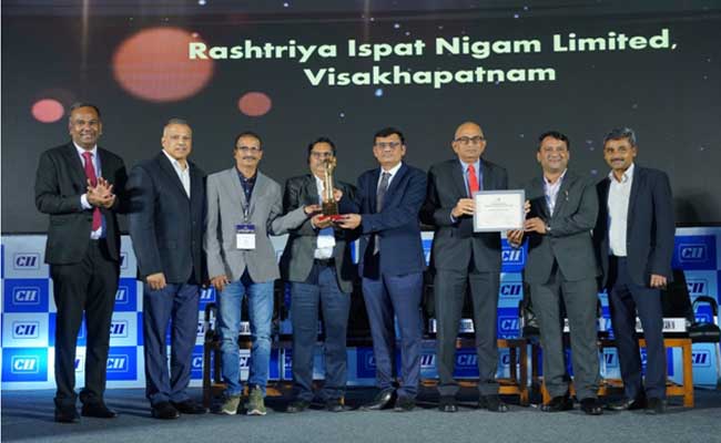 RINL Awarded The Prestigious CII-GBC National Energy Leader Award