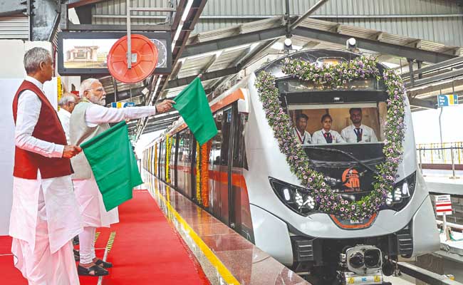 Namo Bharat Rapid Rail: Sneak peek into India's first Vande Metro, flagged off by PM Narendra Modi 