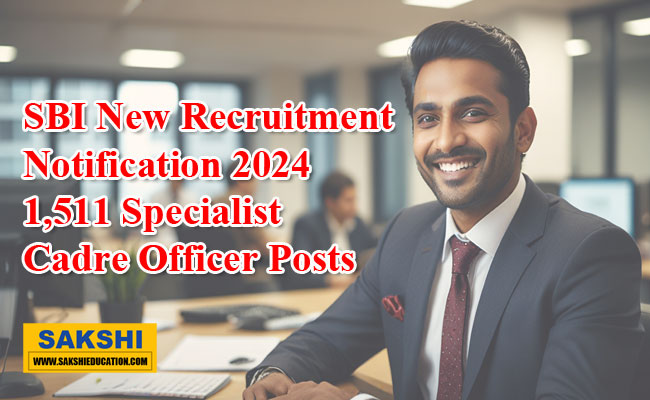 SBI Specialist Cadre Officer Recruitment 2024 Notification