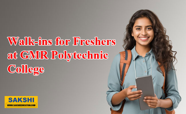 Walk-ins for Freshers at GMR Polytechnic College  DET employment fair  Job fair in Andhra Pradesh with DET 