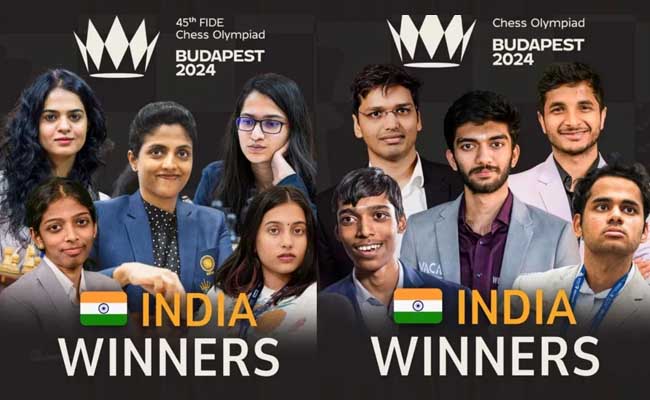 India Creates History in Chess Olympiad with Gold Medal