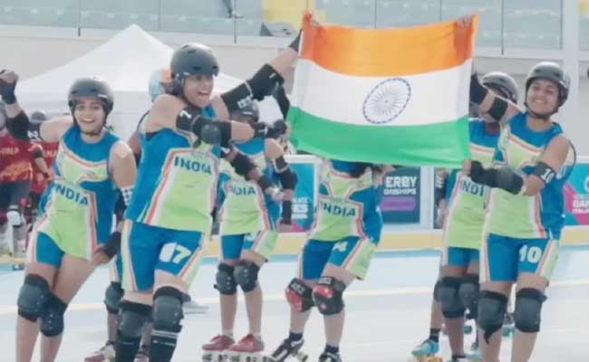 Indian Womens Team Wins Countrys First Medal At World Skate Games