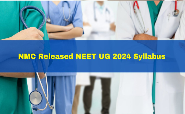 NEET UG 2024 Chemistry Syllabus