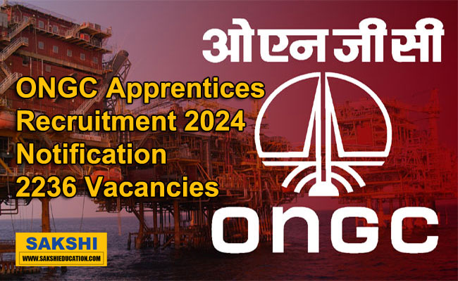 ONGC Apprentices Latest Recruitment 2024 Notification  ONGC Recruitment Notification for Apprentices  2236 Apprentices Posts Announcement by ONGC  Apply Online for ONGC Apprentice Vacancies  Eligibility Criteria for ONGC Apprentices Recruitment  ONGC Apprenticeship Application Process 