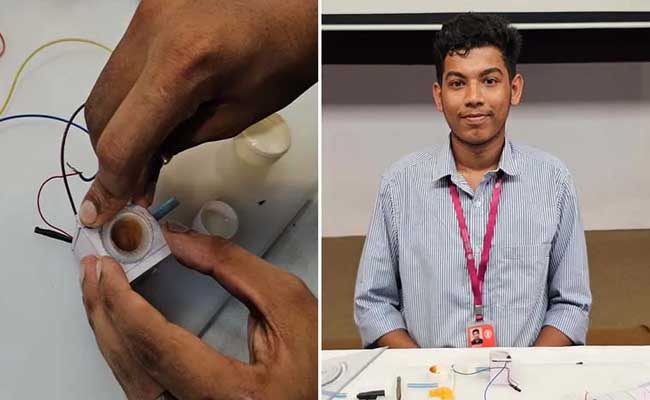 Indian Engineer Sebin Saji Breaks World Record With The Smallest Washing Machine 