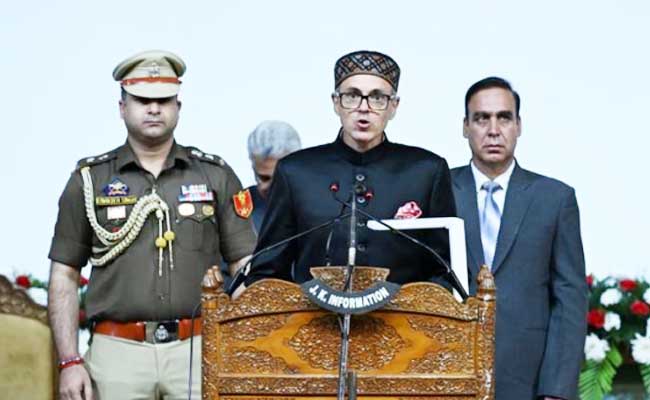 Omar Abdullah sworn in as first Chief Minister of UT Jammu and Kashmir