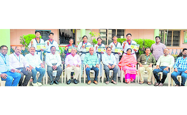 Talented Students achieves Taekwondo at University Level 