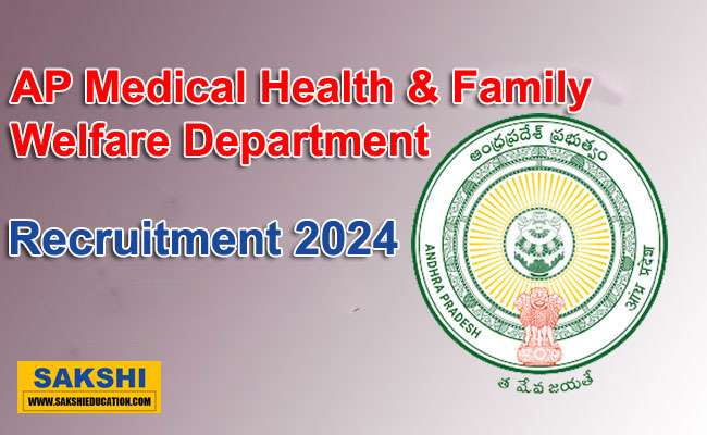 Job Openings in AP Medical Health & Family Welfare Department