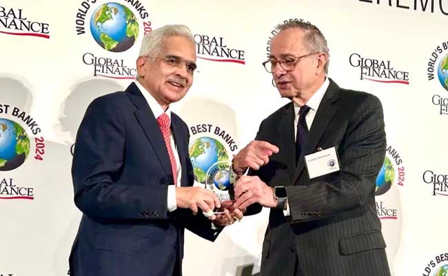 RBI Shaktikanta Das wins A plus central bank governor award for 2nd time