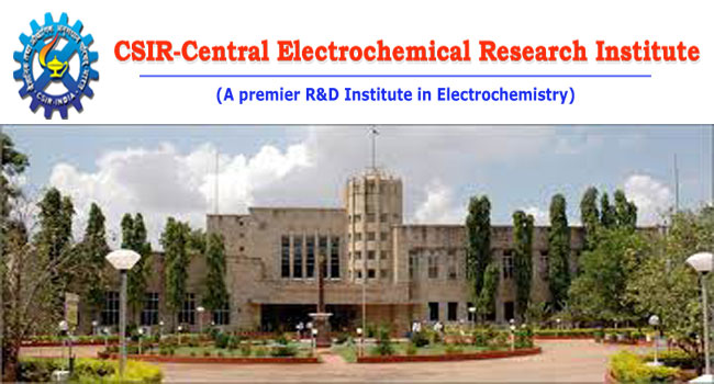 CSIR CECRI Various Technical Posts on Direct Recruitment Basis