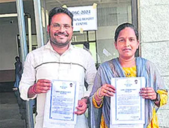 Husband and Wife DSC Rankers Inspire Success Story