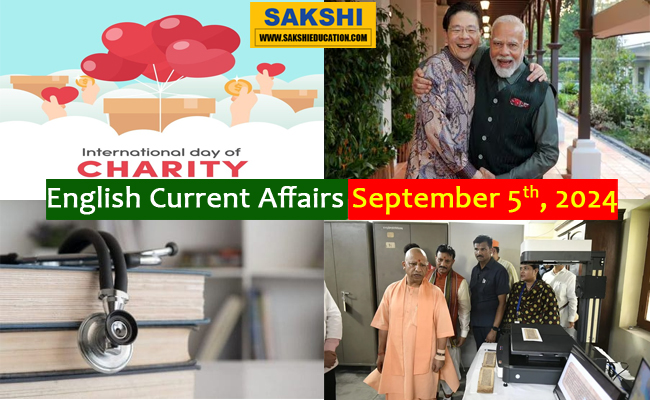 5th September, 2024 Current Affairs