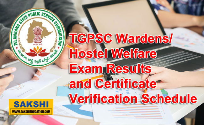 TGPSC Wardens/ Hostel Welfare Exam Results    TGPSC shortlisted candidates list for welfare posts  Certificate verification for welfare department vacancies 581 vacancies in Telangana welfare departments 