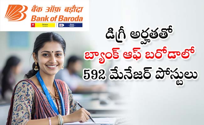 Bank of Baroda Recruitment  Bank of Baroda recruitment for 592 Manager posts  Manager vacancies in Bank of Baroda branches  