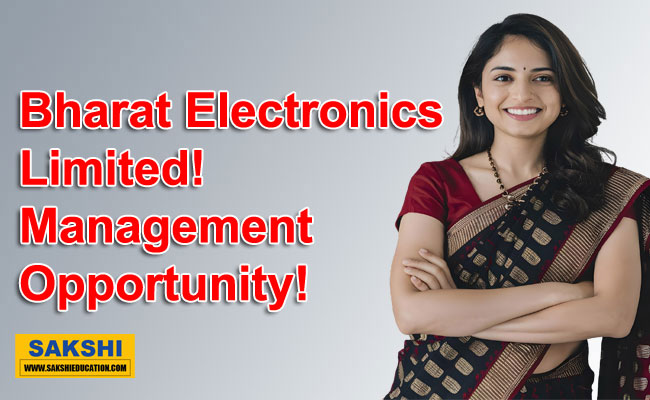 Management Opportunity at Bharat Electronics Limited!