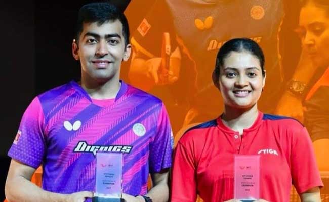 Harmeet Desai and Krittwika Roy Triumph at WTT Feeder Caracas 2024