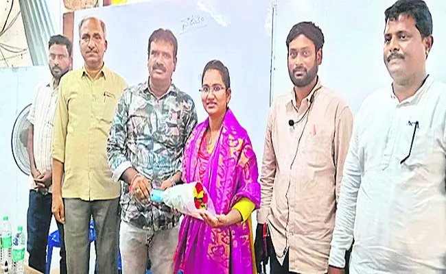 First Rank In AP TET Results  Koduri Venkata Durgabhavani celebrating state first rank in TET results TET results paper – 1 released by the state government  