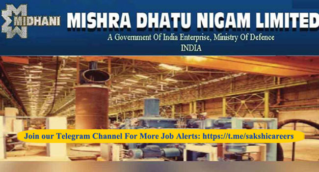 MIDHANI New Recruitment 2024 Notification 