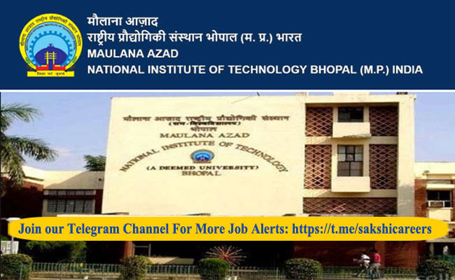 MANIT Non Teaching Group B Post Notification 2024  Maulana Azad National Institute of Technology Bhopal recruitment notification  Non-teaching Group B post recruitment at MANIT Bhopal 