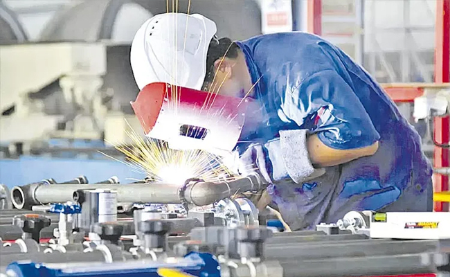 Industrial production from decline to growth