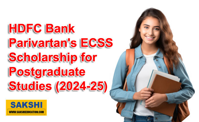 HDFC Bank PG Scholarship  HDFC Bank Parivartan ECSS scholarship Scholarship program for postgraduate students in India  