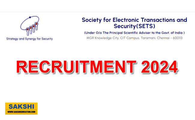 SETS Recruitment 2024: Cybersecurity Researchers  Cybersecurity Research & Development project details   Application process for SETS job openings  