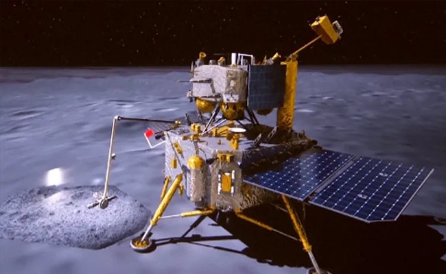 Moon's far side once had erupting volcanoes discovered china scientists