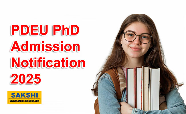 PDEU PhD Admission 2025 Notification 