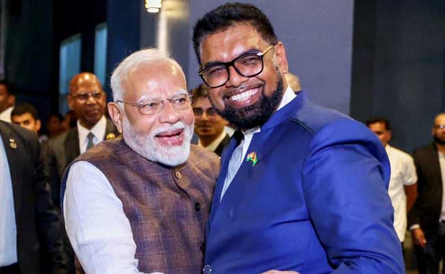 India and Guyana sign agreements in multiple sectors   PM Modi Conferred With Guyanas Highest National Award 'The Order Of Excellence'