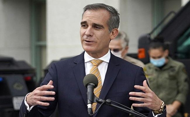 US Ambassador Eric Garcetti