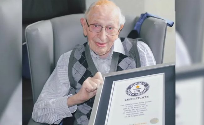 World's oldest man john alfred tinniswood death