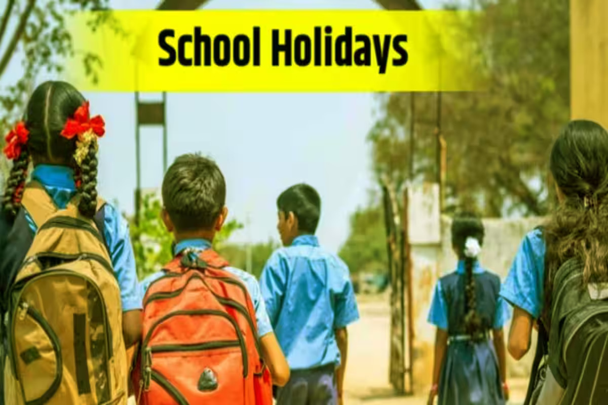 10 Days School Holidays in December 2024 Students cheer