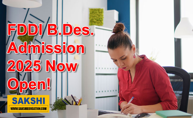 FDDI B.Des. Admission 2025 