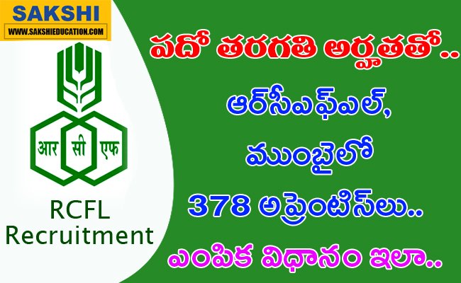 RCFL Apprentice Recruitment 2024 Notification Out for 378