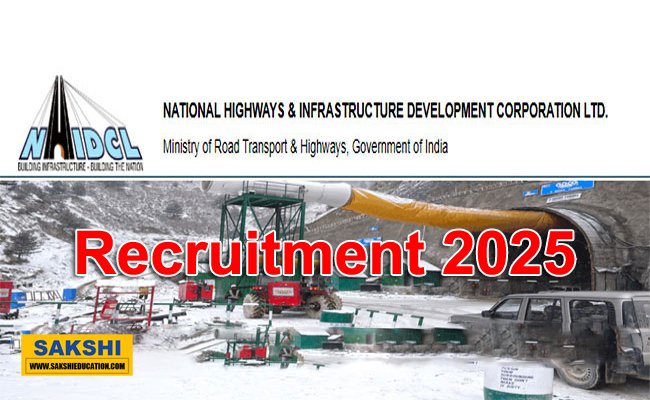 NHIDCL Latest Recruitment 2025 Notification 