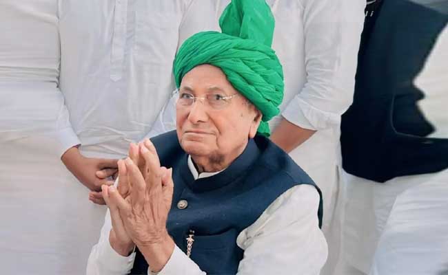 Former Haryana Chief Minister And INLD Chief Om Prakash Chautala Dies At 89