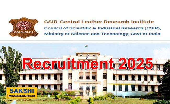 Central Leather Research Institute recruitment for Scientist posts  Apply for Scientist positions at CLRI Chennai with M.Tech qualification  Central Leather Research Institute Scientist recruitment for eligible candidates Scientist Jobs 2025 Notification CLRI New Recruitment 2025 Notification Out