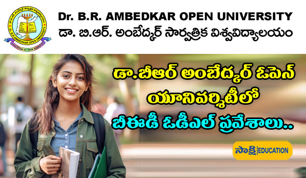 Admissions in BED ODL Course in Dr BR Ambedkar Open University