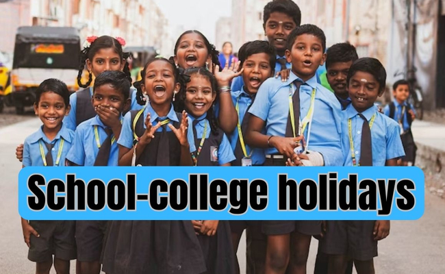 january schools and colleges holidays 2025