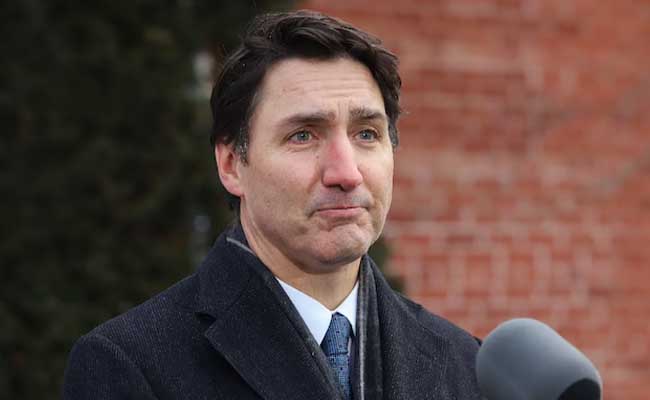 Justin Trudeau Announces Resignation As Canadas PM  Justin Trudeau announcing his resignation 