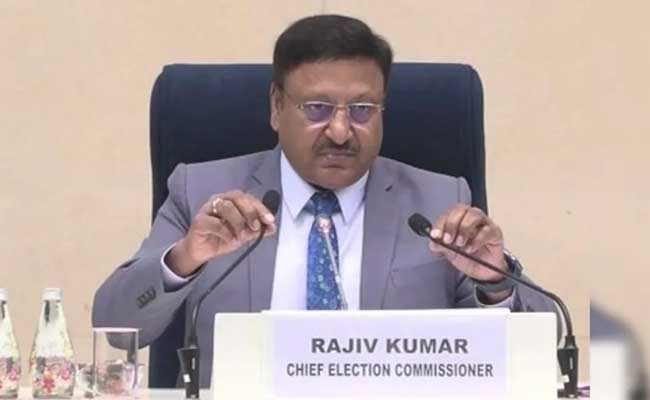 Election Commission Announces Delhi Assembly Election Schedule  Election results for Delhi Assembly elections to be declared on February 8  Delhi Assembly elections schedule announced by Chief Election Commissioner Rajiv Kumar  