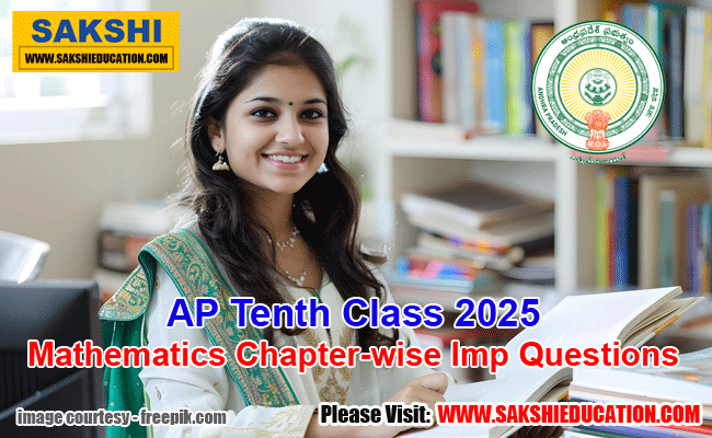 AP 10th Class 2025 Mathematics Chapter-wise Important Questions