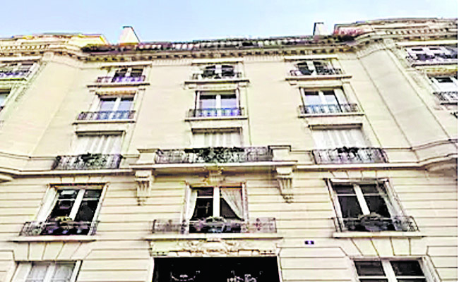India Govt Apartment in Paris